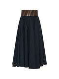 Alaïa Women Skirt With Leather Inserts