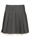 Self-Portrait Women Pleated Miniskirt