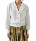 Romina Shawl Collar Jacket In Black