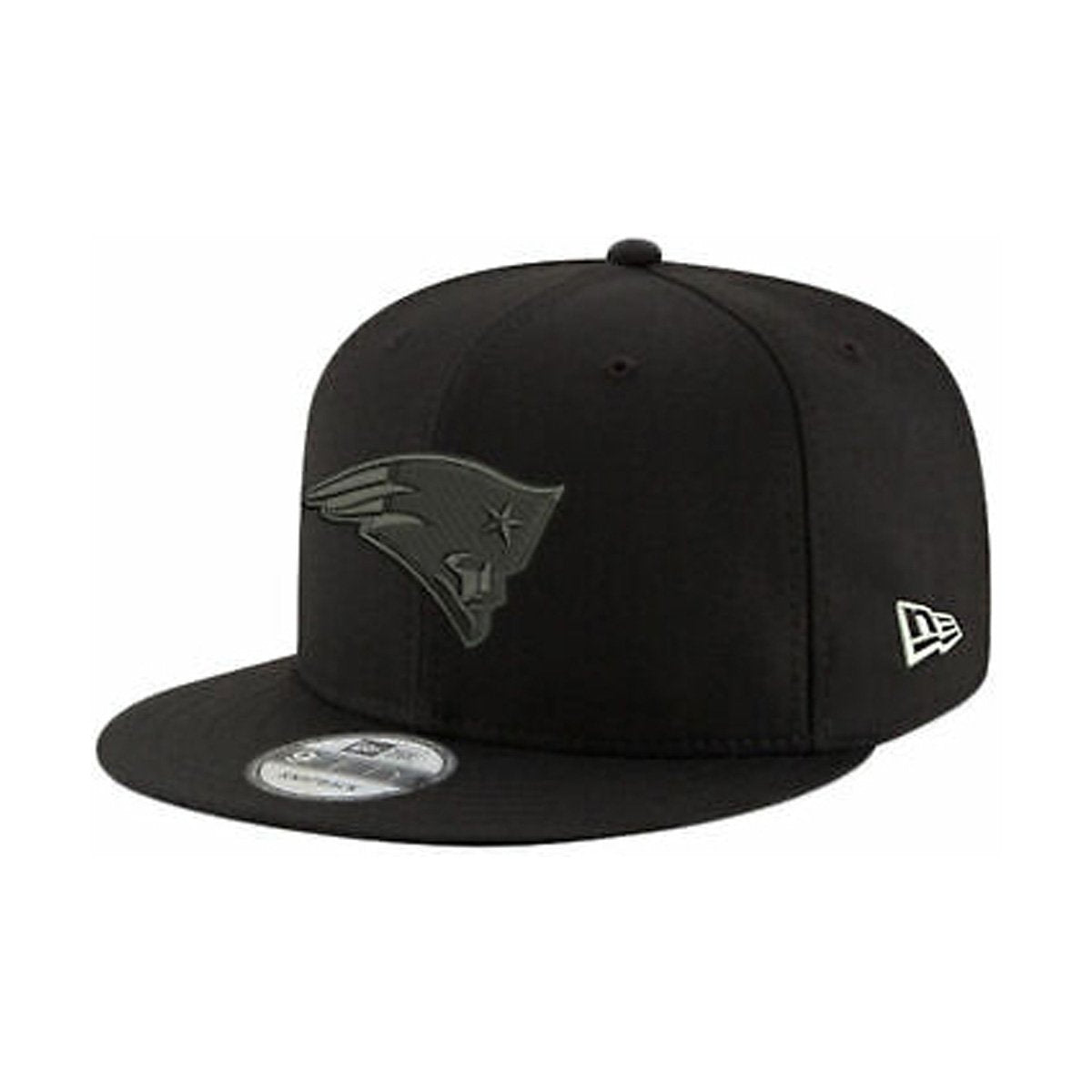 New England Patriots Black On Black 9Fifty Snapback