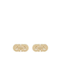 Ferragamo Gold Cufflinks Men