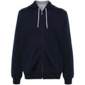Brunello Cucinelli Blue Sweaters & Knitwear - Hoodies Men