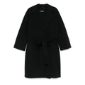 S Max Mara Black Coats - Double Breasted & Peacoats Women