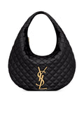 Saint Laurent Women Icare Hobo In Quilted Nappa