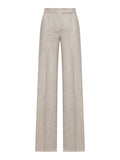 Max Mara Women Chevron Linen Batavia Trousers