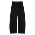 Lemaire Black Denim - Wide-Leg Jeans Women