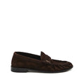 Saint Laurent Brown Loafers Women