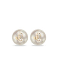 Jimmy Choo White Earrings Women