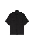 Phoebe Philo Women Black Lightweight Habotai Silk Utility Shirt