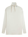 Phoebe Philo Women Silk Knot Neck Top
