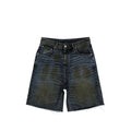 44 Label Group Black Shorts - Denim Shorts Men