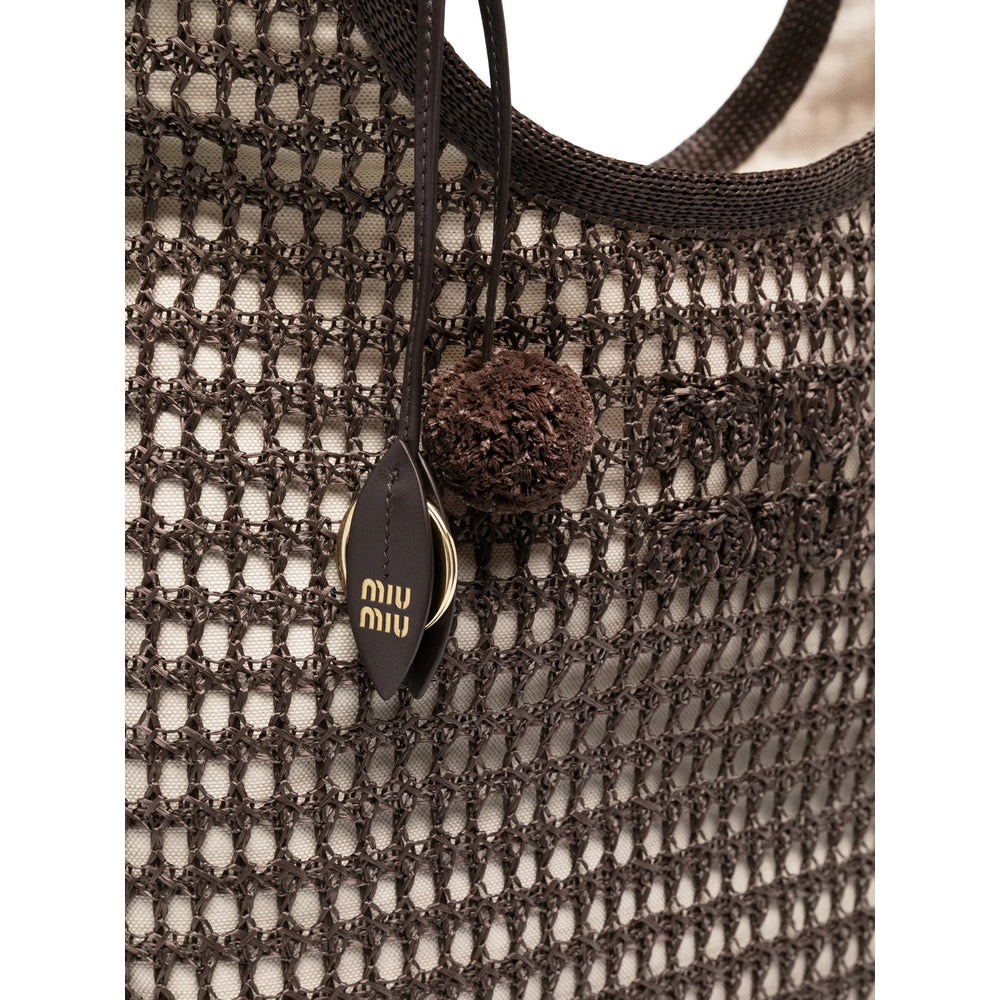 Miu Miu Brown Shoulder Bags Women