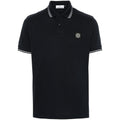 Stone Island Blue Polo Shirts Men