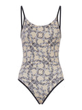 Loewe X Paula`S Ibiza Women Technical Jersey Swimsuit With All-Over Anagram Print