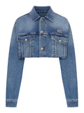Miu Miu Women Washed Denim Blouson