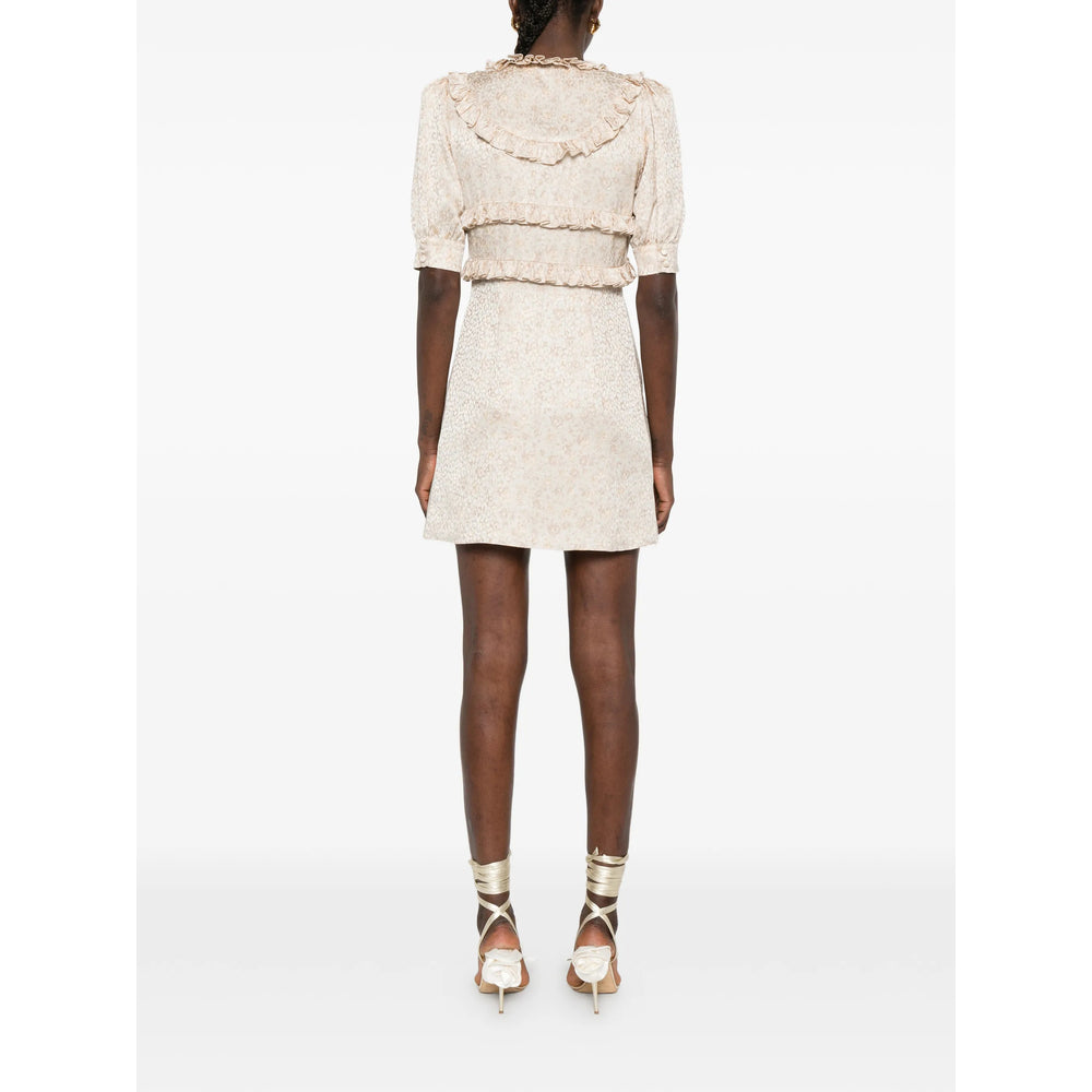 Alessandra Rich Neutrals Dresses - Day Dresses Women