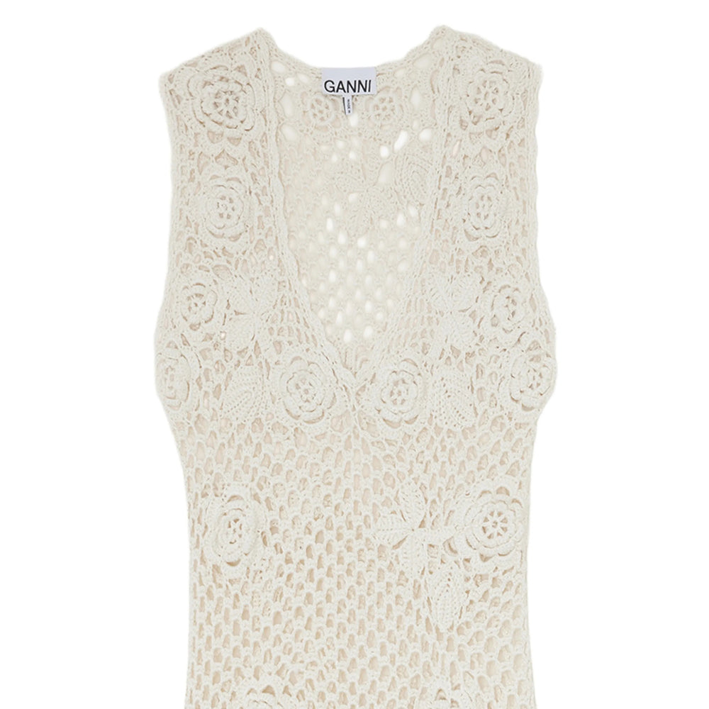Ganni Neutrals Dresses - Day Dresses Women