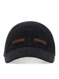Gucci Men Cotton Baseball Cap With Embroidery
