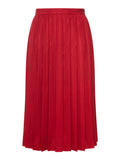 Gucci Women Jacquard Silk Midi Skirt With Gg Cross Chain