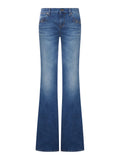 Gucci Women Stretch Cotton Jeans With Hook