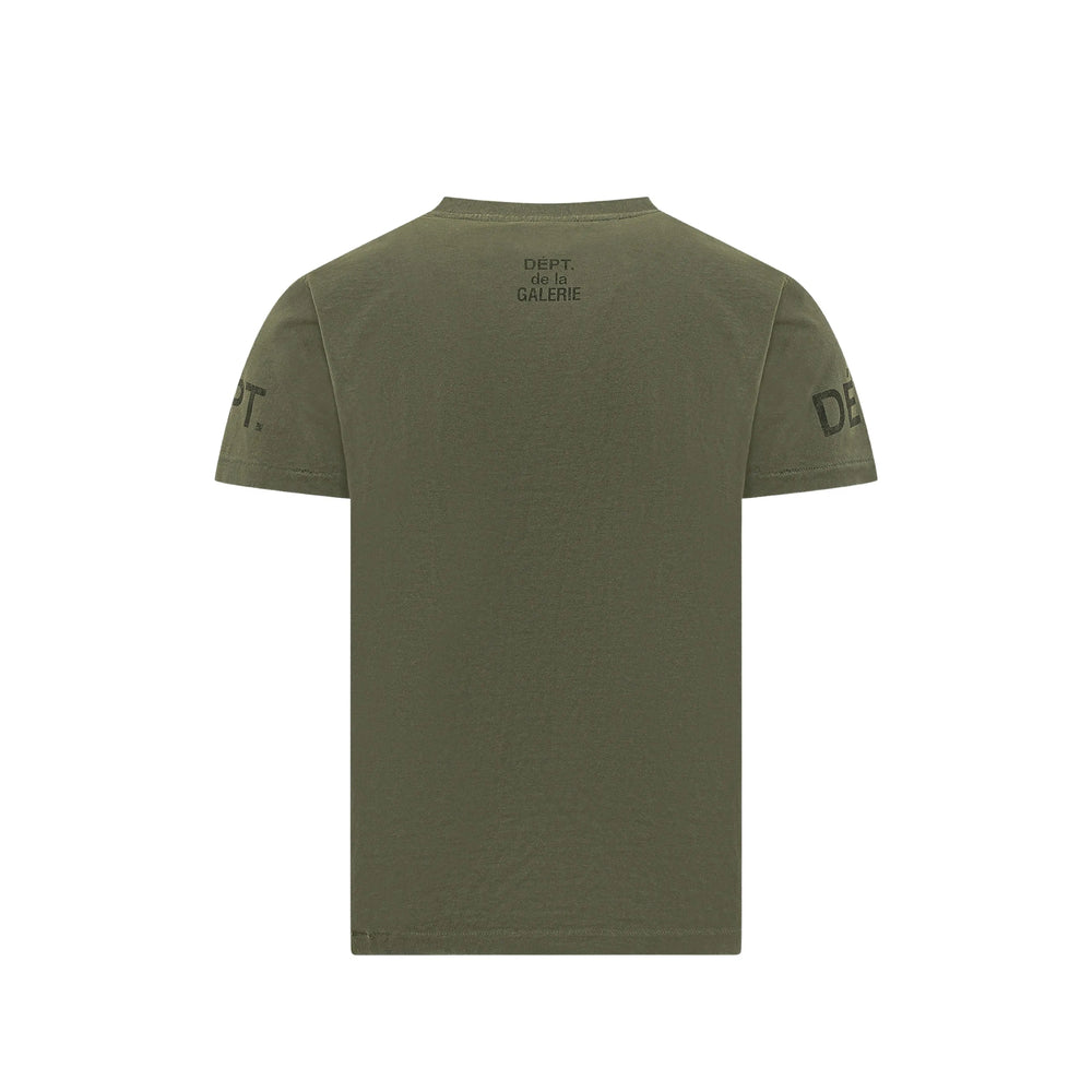 Gallery Dept. Green T-Shirts & Vests - T-Shirts Men
