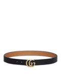 Gucci Women Gg Marmont Reversible Belt