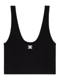 Celine Women Triomphe Cotton Top