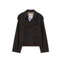 Burberry Black Coats - Trench Coats Men