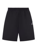 Balenciaga Men Soft-Cut Bodies Shorts In Black Dry Fleece