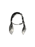 Alexander Mcqueen Women Double-Wrap Skull Scarf Bracelet