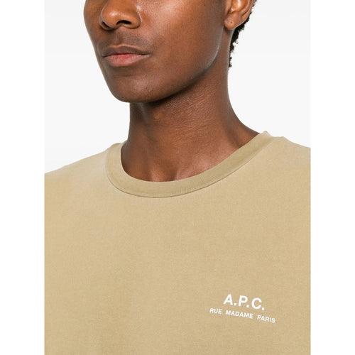 A.P.C. Neutrals T-Shirts & Vests - T-Shirts Men