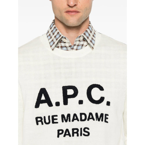 A.P.C. Neutrals Sweaters & Knitwear - Jumpers Men