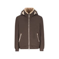 Brunello Cucinelli Brown Jackets - Hooded Jackets Men