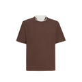 Brunello Cucinelli Brown T-Shirts & Vests - T-Shirts Men