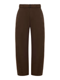 Lemaire Women Cotton Trousers With Braided Belt