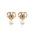 Valentino Garavani Gold Earrings Women