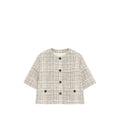 Valentino Neutrals Jackets - Tweed Jackets Women