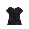 Ganni Black Tops - Blouses Women