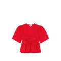 Ganni Red Tops - Blouses Women