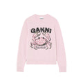 Ganni Pink Knitwear - Jumpers Women