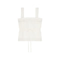 Ganni White Tops - Vests & Tank Tops Women
