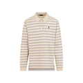 Prada Striped Piqué Polo Men