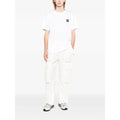 Stone Island White T-Shirts & Vests - T-Shirts Men