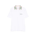 Casablanca White Polo Shirts Men