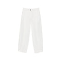 Toteme White Trousers - Palazzo Pants Women