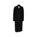 Sportmax Black Coats - Single Breasted Coats Women