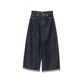 S Max Mara Blue Denim - Wide-Leg Jeans Women