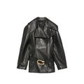 Gucci Black Jackets - Leather Jackets Women