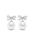 Self-Portrait Silver Earrings Women