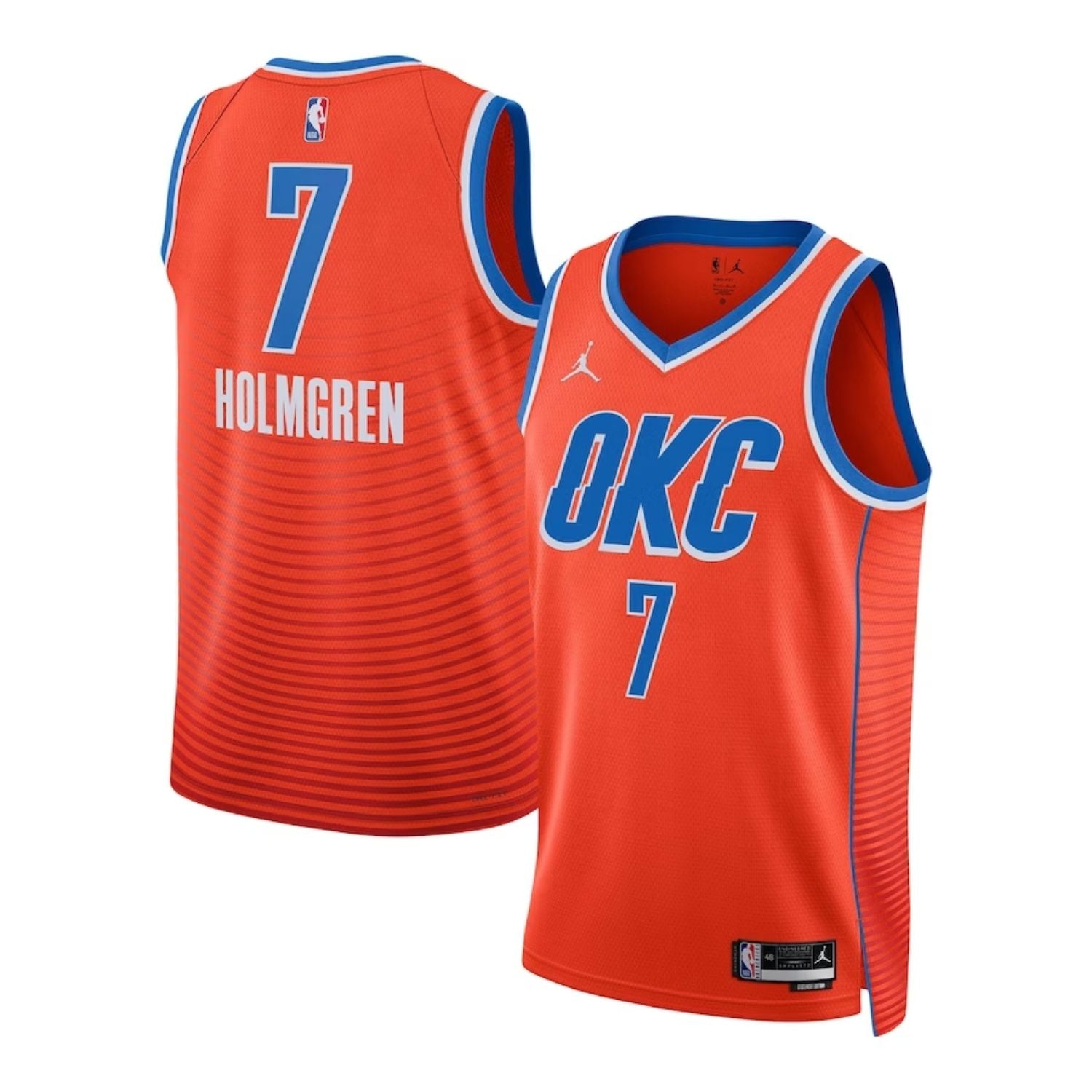 Chet Holmgren Oklahoma City Thunder 7 Jersey